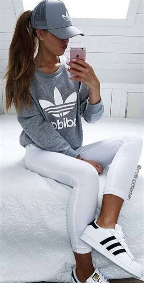 Breathtaking 46 Ways to Combine your Outfit with Adidas Shoes | Sporty ...