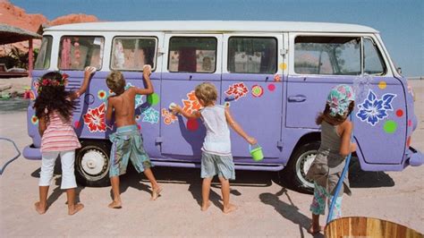 Hippie Van Painting at PaintingValley.com | Explore collection of Hippie Van Painting