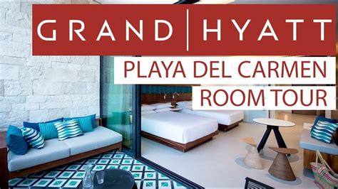 Grand Hyatt Playa del carmen - Room Tour - YouTube