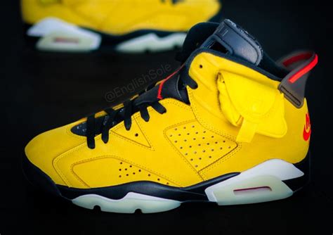 Travis Scott Air Jordan 6 "Yellow" Friends & Family | SneakerNews.com