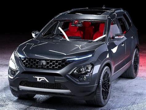 This Concept Visualizes Yet-to-be-Commissioned Tata Safari Dark Edition » Car Blog India