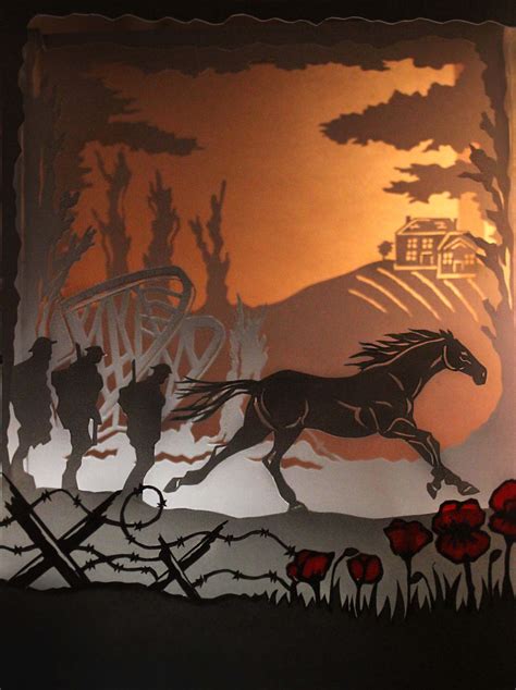 War Horse Theatre Poster - Lydia Hopwood Illustration