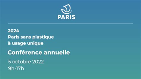 Troisième conférence annuelle 5 octobre 2022 - Le Pari(s) du Zéro Plastique