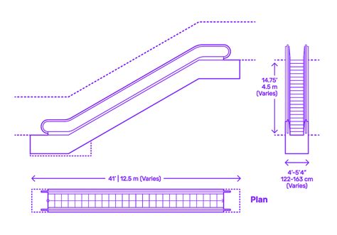 Escalator Cad Files Dwg Files Plans And Details | My XXX Hot Girl