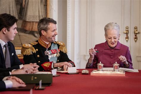 Frederik X proclaimed king of Denmark after his mother Queen Margrethe ...