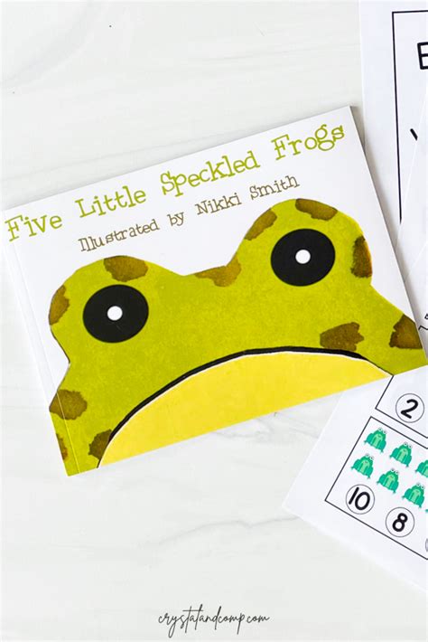 Five Little Speckled Frogs Book Companion Printables