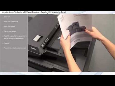 KYOCERA Sending (Scan) - YouTube