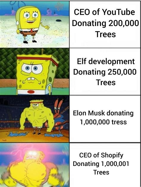 #teamtrees has a new leader | /r/BikiniBottomTwitter | SpongeBob SquarePants | Know Your Meme