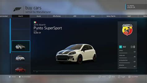 Cars - Forza Motorsport 6 Guide - IGN