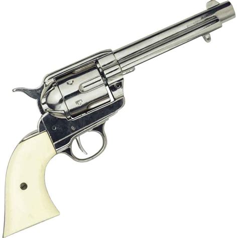 Old West Frontier Nickel Finish Revolver