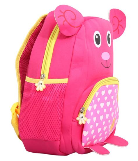 EZ Life Pink School Bag for Boys & Girls: Buy Online at Best Price in India - Snapdeal