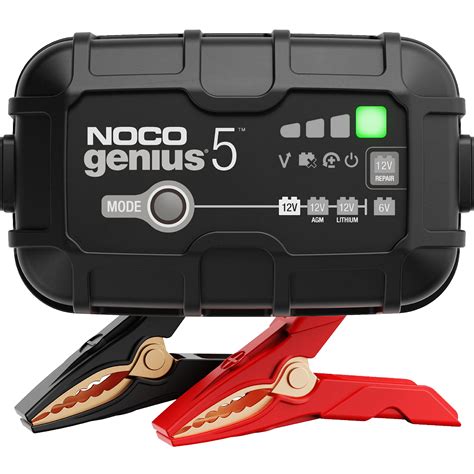 Buy NOCO GENIUS5, 5A Smart Car Battery Charger, 6V and 12V Automotive ...