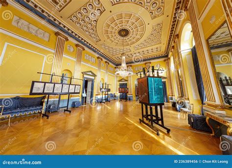 Interior View of the Amalienborg Palace Museum Editorial Photo - Image of culture, europe: 236389456