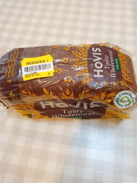 Hovis wholemeal bread, thick, 800g - OLIO