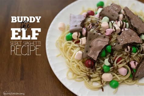 Buddy The Elf Spaghetti Recipe - Hello Sensible