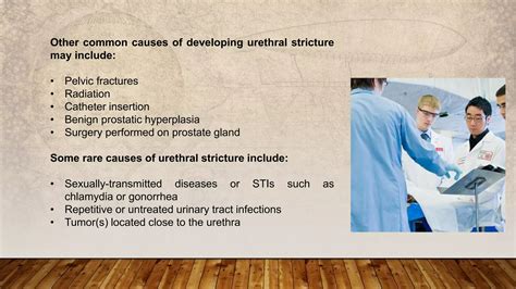 Urethral Stricture Causes, Risk Factors, And Diagnosis | PPT