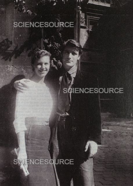 Photograph | Sylvia Plath and Ted Hughes, 1956 | Science Source Images