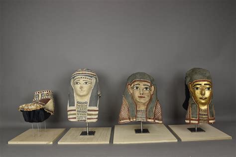 Funerary Egyptian masks - Graeco-Roman period - The Australian Museum