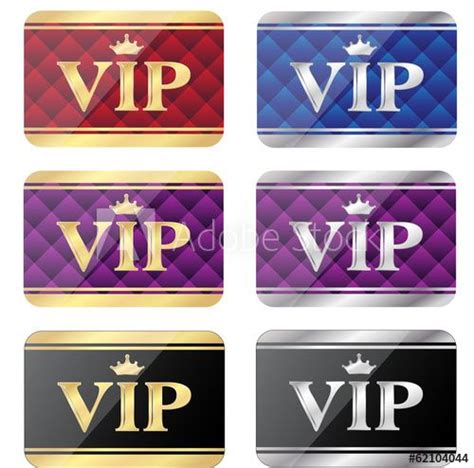 vip gift card set, fully editable vector Stock Vector | Card set, Gift card, Vip