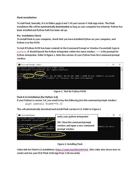 Flask Installation v2 | PDF