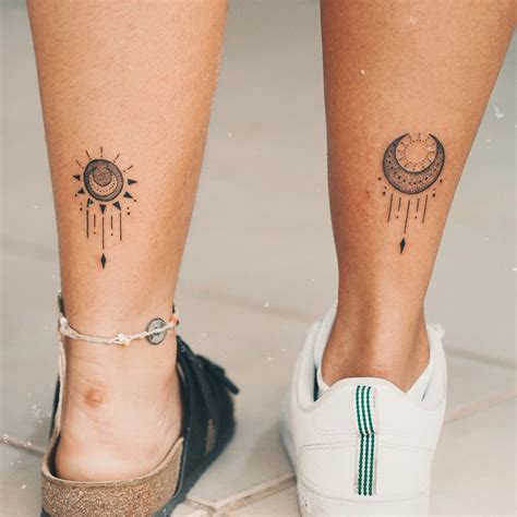 UPDATED: 43 Glorious Sun and Moon Tattoos (August 2020)
