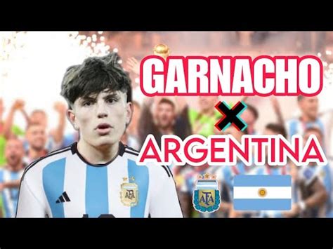 ALEJANDRO GARNACHO x ARGENTINA 2023 🔥 Skills & Goals - YouTube