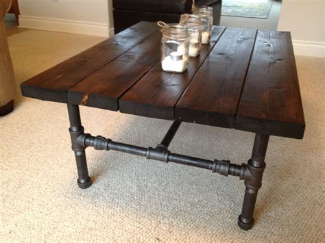Iron Dining table Pipe Legs table legs hand made pipe industrial look Industrial pipe coffee ...