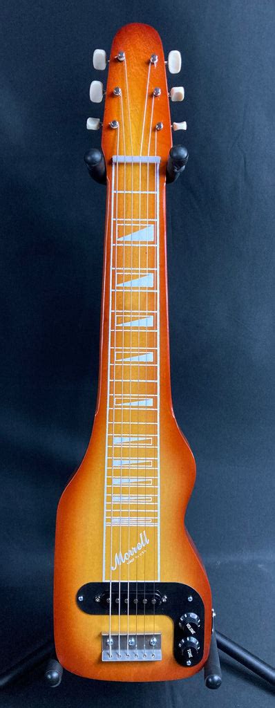 Morrell USA PLUS Series 6-String Lap Steel Guitar Sienna Sunburst Fini ...