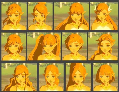 Which Breath of the Wild Zelda hairstyle is your favorite? – Destructoid