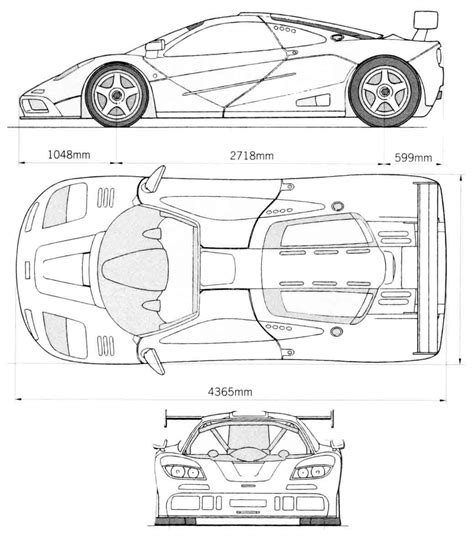 Lamborghini Chassis Blueprints