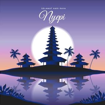 Free Vector | Detailed nyepi celebration illustration