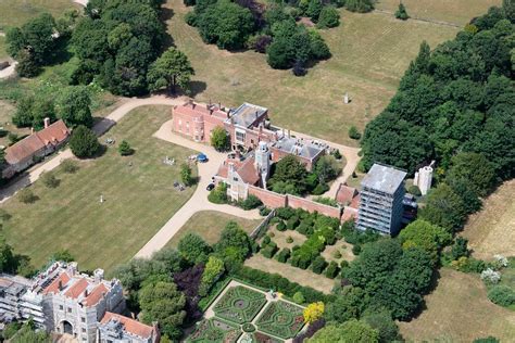 St Osyth Priory aerial image - Essex UK Aerial Images, Aerial View ...