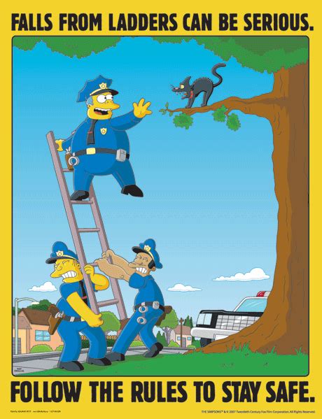 The Simpsons Safety Posters - Wikisimpsons, the Simpsons Wiki