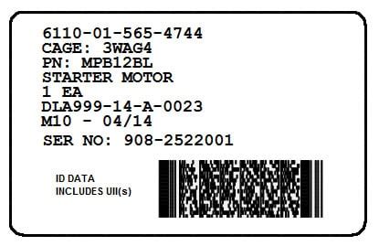 IUID (UID) Labels for WAWF | Mil-Pac Technology