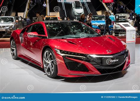 Honda NSX Hybrid Sports Car Editorial Photography - Image of dealer ...