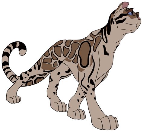 Clouded Leopard Drawing | Free download on ClipArtMag