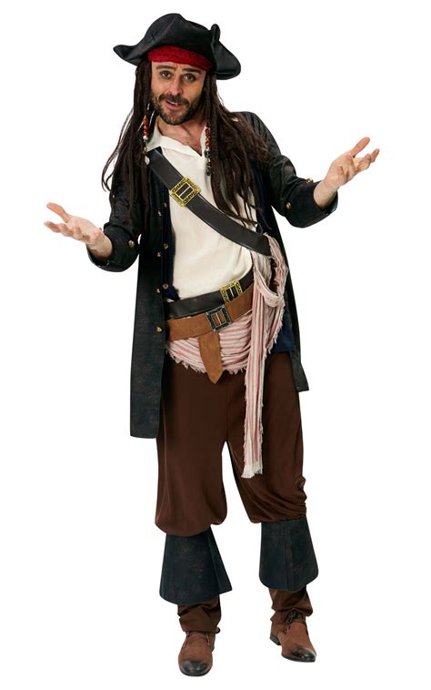 Men's Jack Sparrow Fancy Dress Costume | eBay