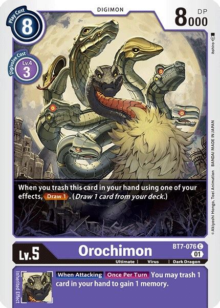 Orochimon - Next Adventure - Digimon Card Game