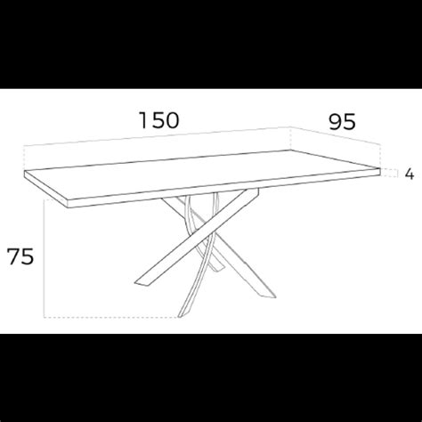 BIM object - ดาวน์โหลดฟรี! Walnut wood dining table and curved chrome steel | BIMobject
