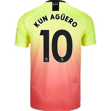 2019/20 PUMA Sergio Aguero Manchester City 3rd Jersey - SoccerPro