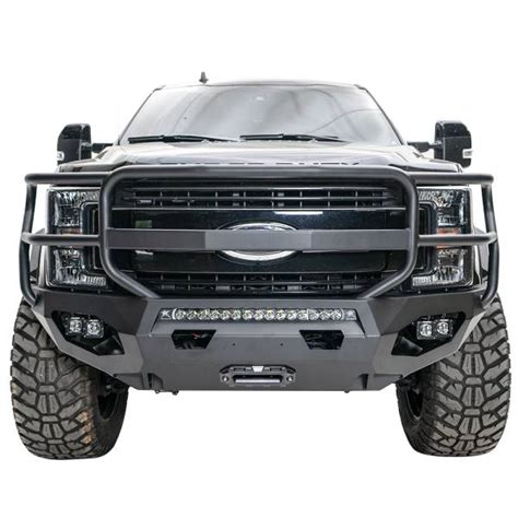 Fab Fours FS17-X4150-1 Matrix Front Bumper with Full Guard for Ford ...