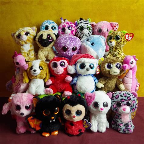 TY Plush Animals ~CHOOSE ONE~ 6" 15CM plush big eyes Stuffed TOY for ...