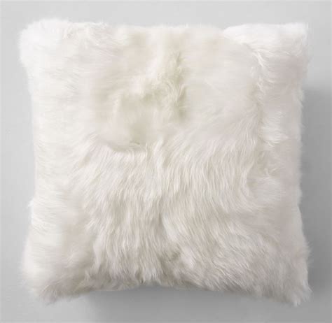 Natural Sheepskin Pillow Cover - Square | Sheepskin pillows, Modern shop, Pillows