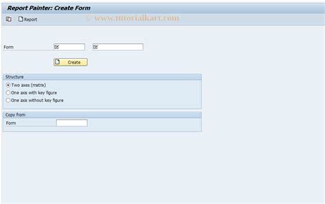 KKO4 SAP Tcode : Create Form Transaction Code