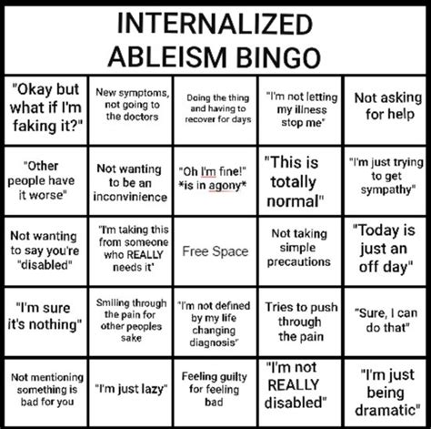 KosAbility: Internalized ableism is a consequence of an ableist society ...