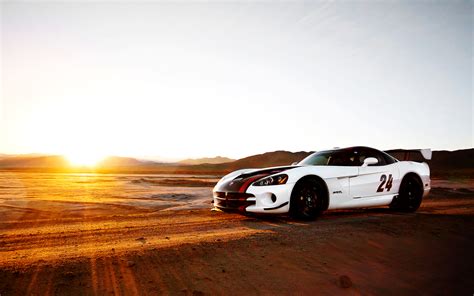 White Dodge Viper Acr HD Wallpapers | Desktop Wallpapers