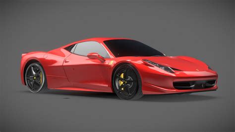 Ferrari 458 Italia - 3D model by Wong Joule (@wjouleart) [911d61d ...