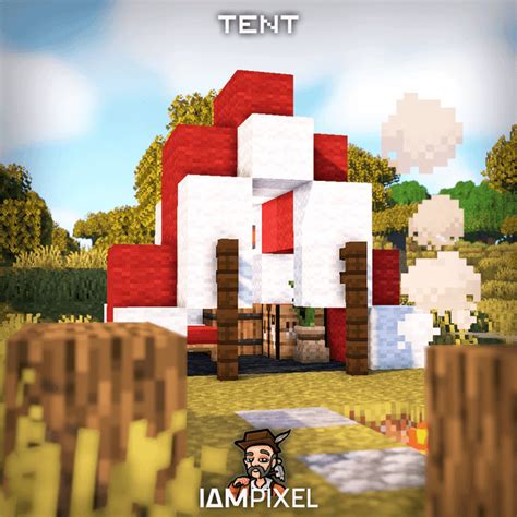 Survival Tent! : r/Minecraftbuilds