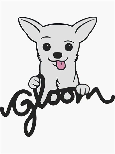 "gloom merch" Sticker by caythenhi | Redbubble