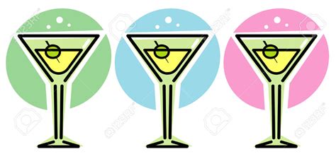 martini glasses clipart - Clipground